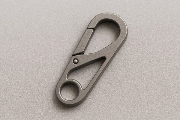 24 Titanium Alloy Mini Carabiner Ultra Lightweight Keychain Clip Small Quick Release Snap Hook Minimalist EDC Pocket Tool